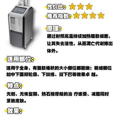 光纤溶脂瘦背部