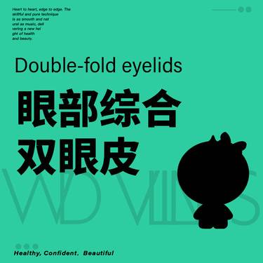 【全切双眼皮】眼部综合 