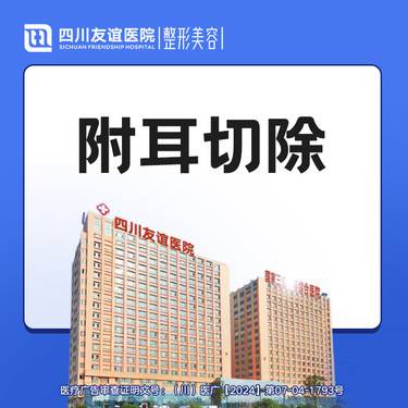 【副耳去除术】三甲整形 四级资质  附耳切除整形项目图片