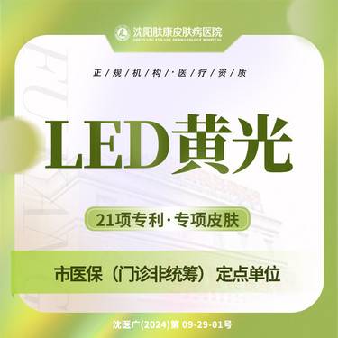 【红蓝光清痘】红蓝光全脸1次黄光舒缓美白 强韧肌肤维养护理肤康整形项目图片