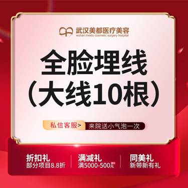 【埋线提升】OUYE 全脸埋线提升 大线10根 