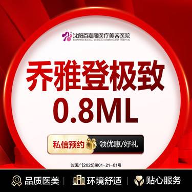 【玻尿酸鼻唇沟】乔雅登极致玻尿酸 0.8ML 整形项目图片