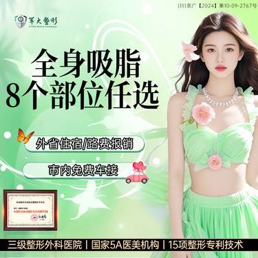 【吸脂】全身吸脂8个部位任选/瘦腿瘦腰无隐形消费【新客专享】整形项目图片