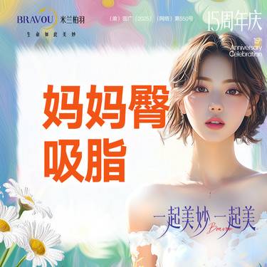 【吸脂】妈妈臀吸脂·臀部吸脂·详询客服·吸脂塑形·美学吸脂