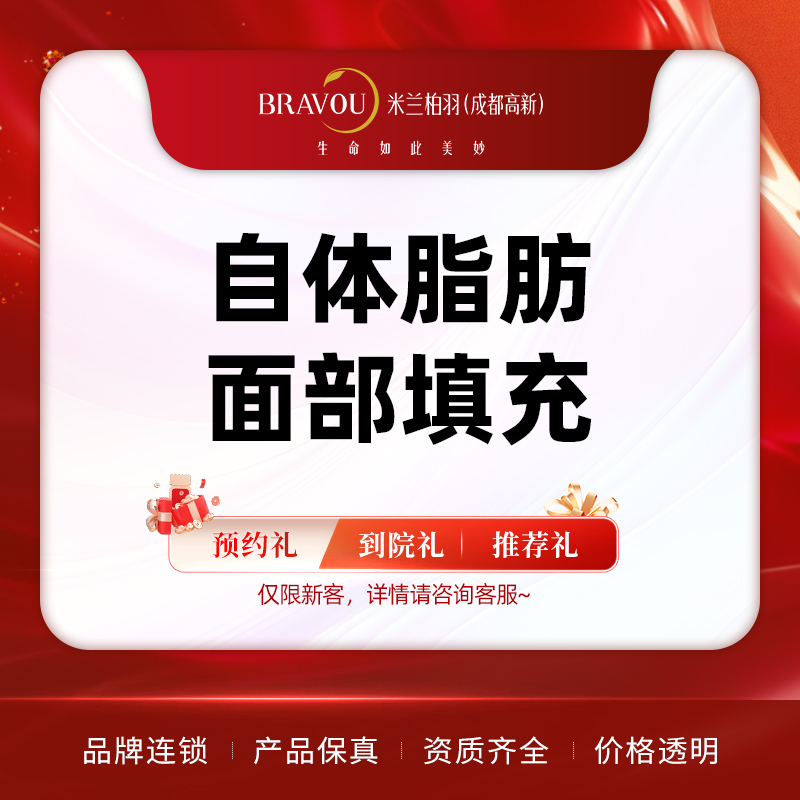 自体脂肪全面部填充【成都@李伟】