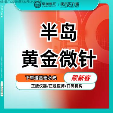 【黄金微针】【下单送水光】半岛黄金微针 适用痘坑痘印/红血丝/敏感肌【新客专享】
