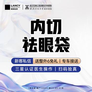 【内切去眼袋】眼部丨眼综合丨祛眼袋丨三级医院四级资质