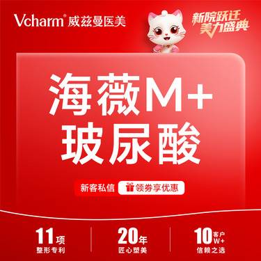 【玻尿酸鼻唇沟】海薇M+玻尿酸1.1mL【新客预约专享】入门大分子 部位广整形项目图片