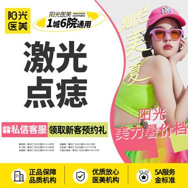 【激光点痣】二氧化碳医学点痣 靶向定位