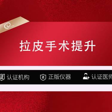 【拉皮】【面部拉皮5888】SMAS-深层筋膜小切口拉皮提升/面部mini除皱---- 