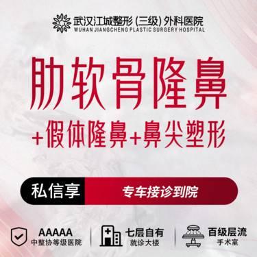 【肋软骨隆鼻】肋软骨隆鼻+假体隆鼻+鼻尖塑形 三级医院四级资质 私信享专车接送整形项目图片