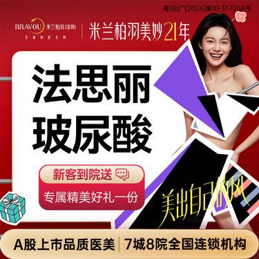 【玻尿酸】【法思丽玻尿酸】太阳穴/苹果肌/下巴/法令纹 支持验证整形项目图片