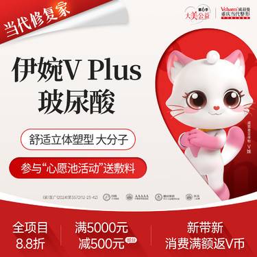 【玻尿酸】伊婉VPlus玻尿酸 致美大分子 韩国进口填充塑型 支持验真 1ml