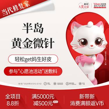 【黄金微针】【精选特惠】半岛黄金微针4.0 祛美肤改善痘印痘坑抗衰紧致收缩毛孔整形项目图片