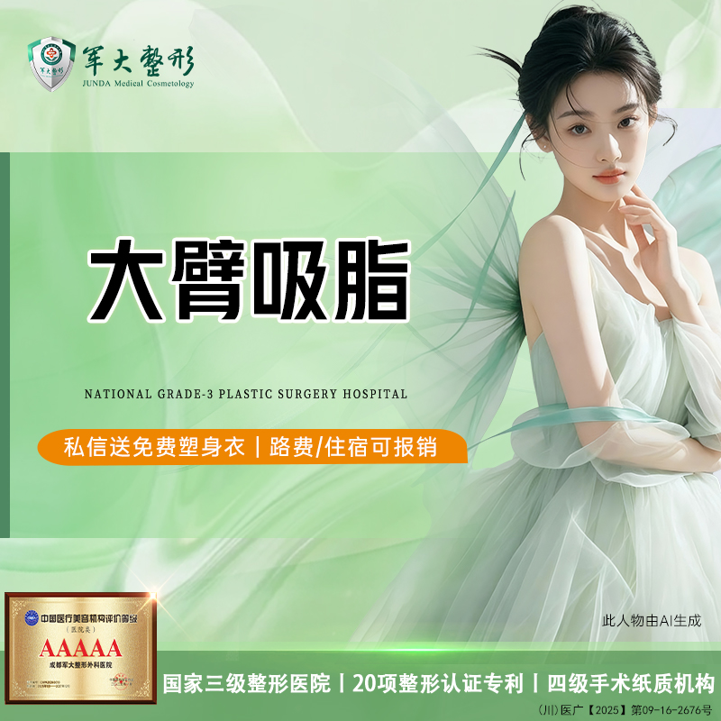 【手臂吸脂】成都军大/大臂吸脂/美体塑形/紧致塑形/无隐形消费新客专享