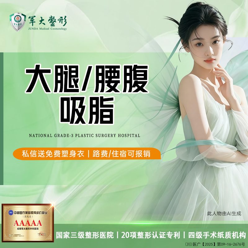 【吸脂】腰腹吸脂/美体瘦身紧致塑形腹部吸脂瘦身/无隐形消费