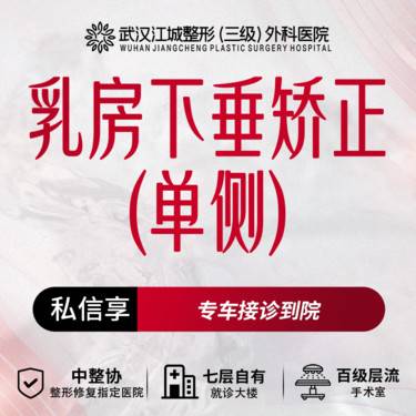【胸部下垂矫正】乳房下垂矫正(单侧) 胸型提升 三级整形医院四级资质 私信预约享专车服务