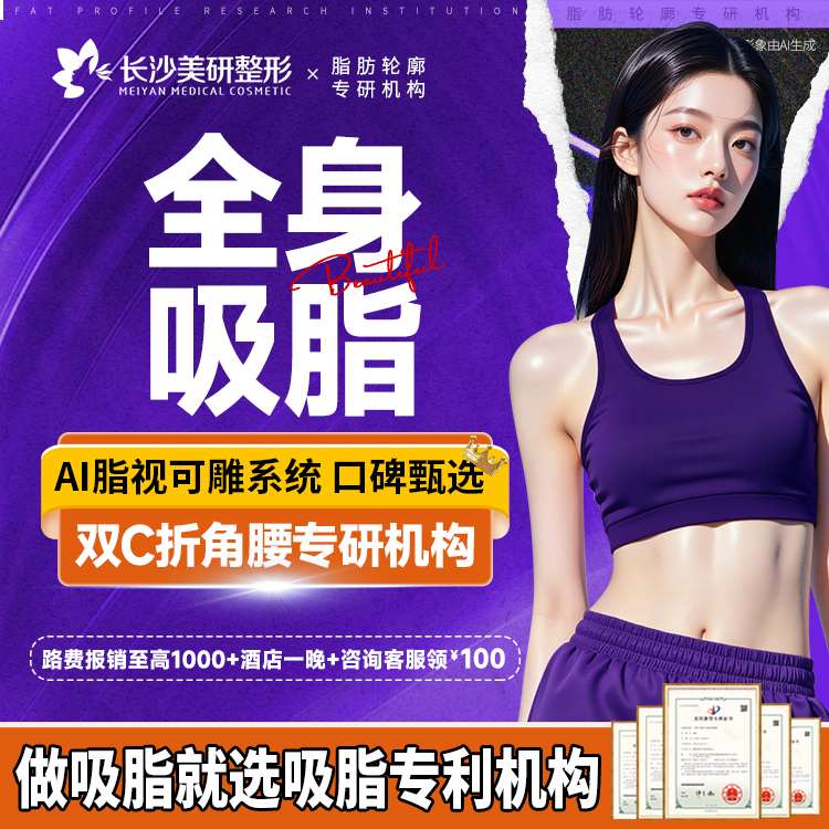 吸脂【长沙@高敏】