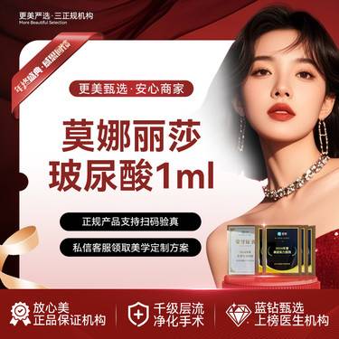 【玻尿酸】莫娜丽莎玻尿酸 大部位轮廓固定整形项目图片