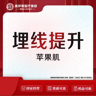 【埋线提升】埋线提升 ·苹果肌 面部轮廓