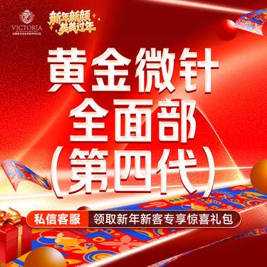 【黄金微针】【半岛黄金微针第四代】 痘印痘坑、痤疮痕迹