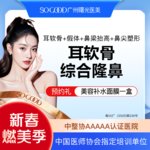 【硅胶隆鼻】副高团队面诊丨隆鼻专利技术 硅胶假体耳软骨鼻综合 山根鼻梁鼻头鼻小柱鼻尖