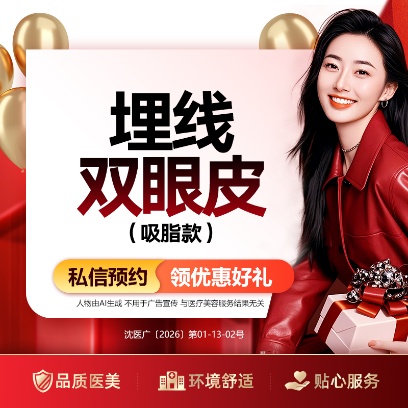 【埋线双眼皮】埋线双眼皮（吸脂款）