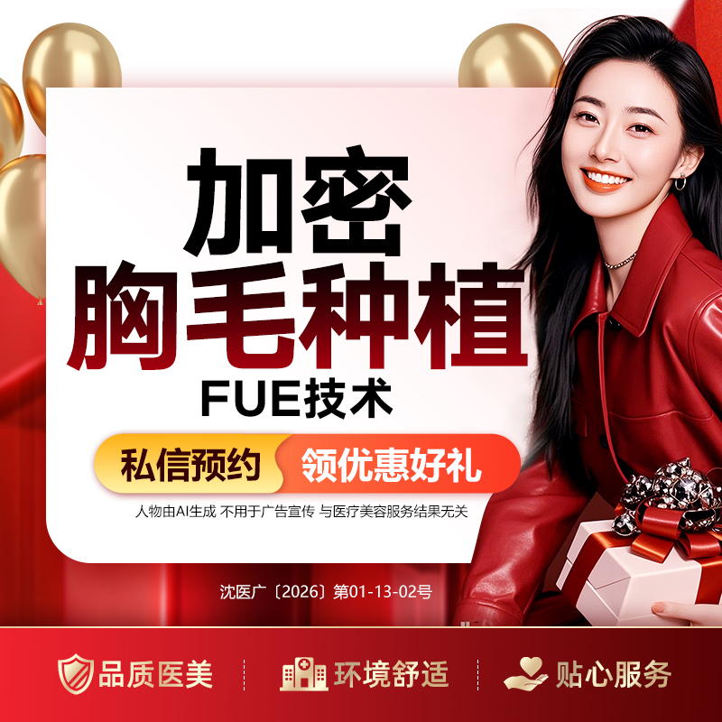 种植胸毛【沈阳@沈阳和平百嘉丽医疗美容医院】