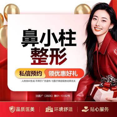 【鼻小柱延长】鼻小柱整形 手术延长鼻小柱  专利技术加持