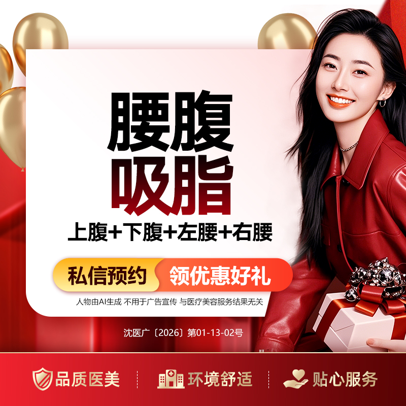 【腰腹吸脂】腰腹吸脂（上腹+下腹+左腰+右腰）