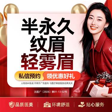 【半永久纹唇】轻雾眉整形项目图片