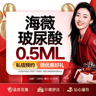 【玻尿酸鼻唇沟】海薇玻尿酸0.5ML
