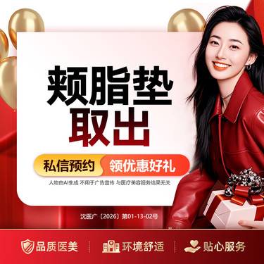 【取颊脂垫瘦脸】颊脂垫取出  瘦脸  