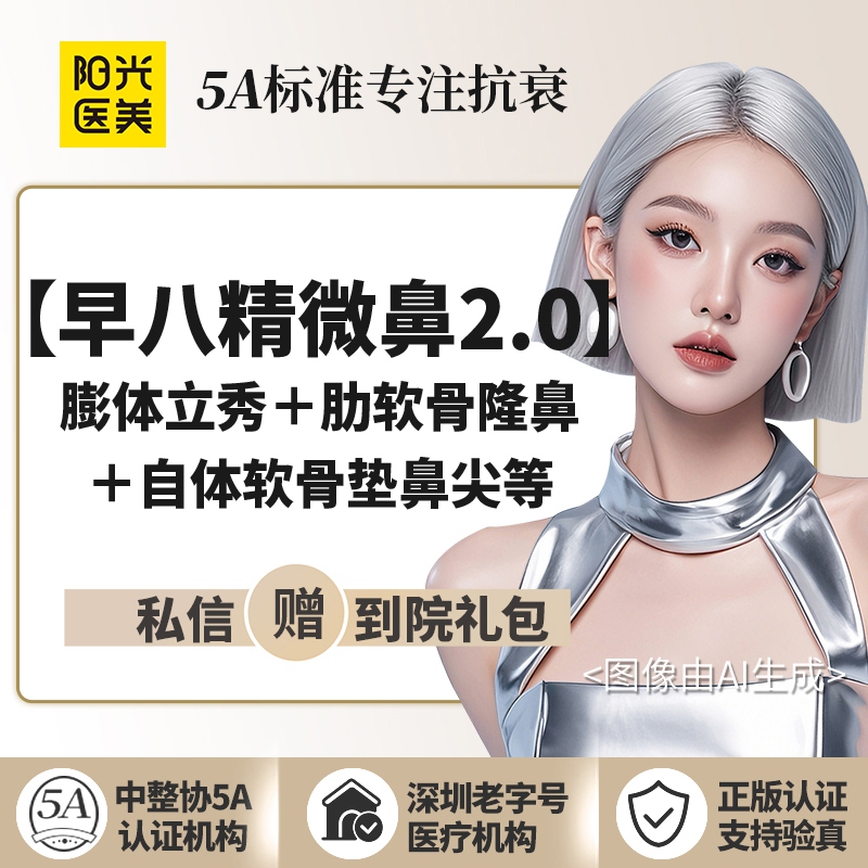 肋骨鼻综合【深圳@深圳阳光医疗美容医院】