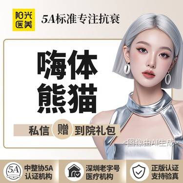 【嗨体淡化黑眼圈】嗨体熊猫1.0 足量注射 可查可验