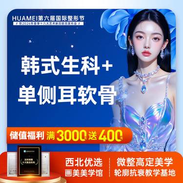 【耳软骨隆鼻】韩式生科+单侧耳软骨