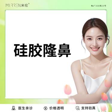 【硅胶隆鼻】进口韩式生科硅胶隆鼻 鼻部基础形态调整