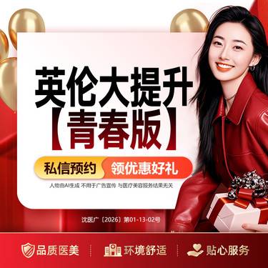 【注射除皱】英伦大提升【青春版】多点位·紧致轮廓·收紧面部
