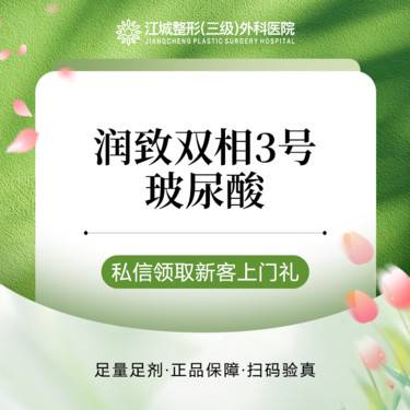 【玻尿酸】【大分子玻尿酸填充】2支润致双相3号玻尿酸 轮廓固定 私信有礼