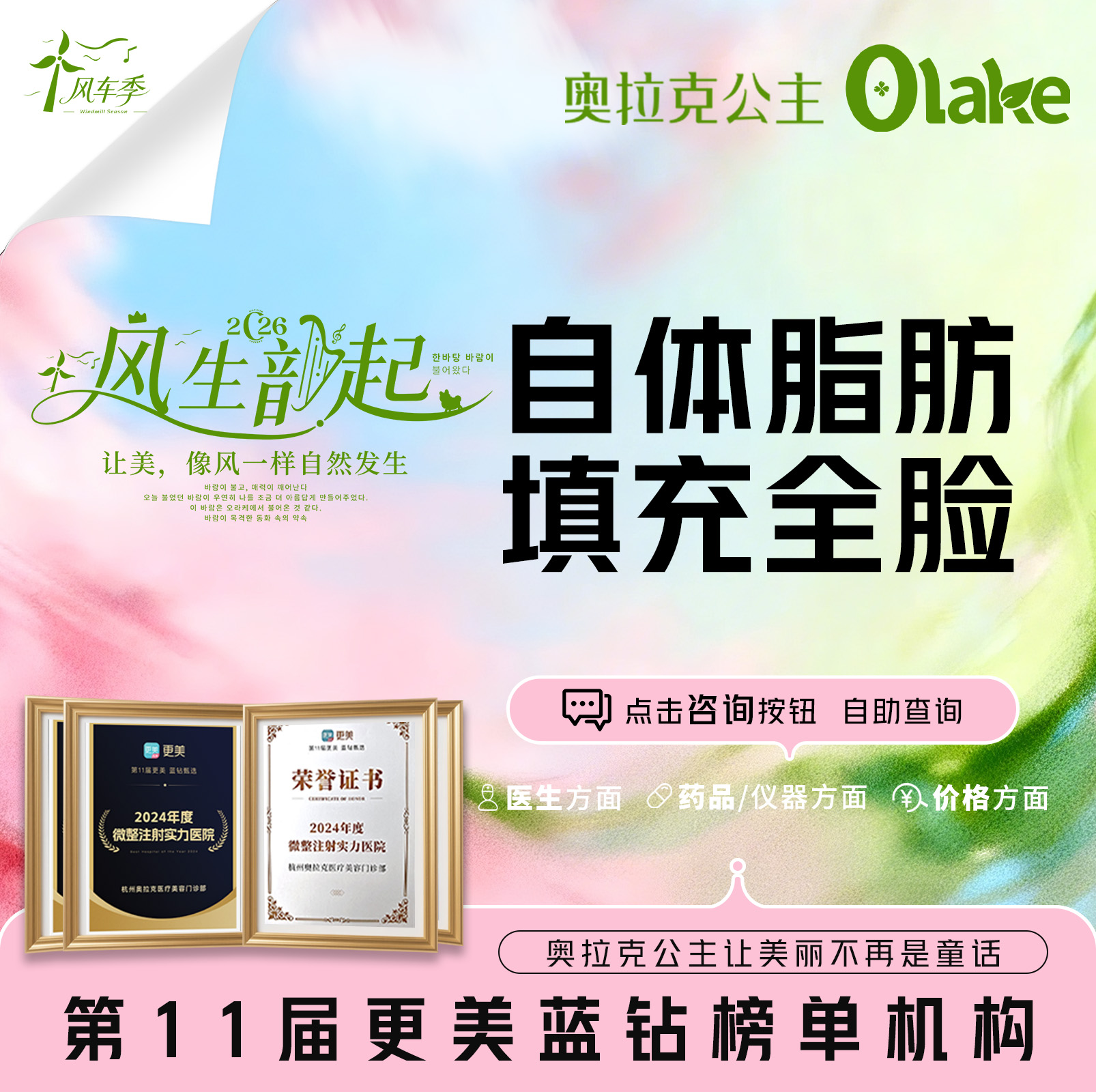【自体脂肪面部填充】【杭州】【全面部填充】面部轮廓 面颊脂肪填充 面部改善/丰额头