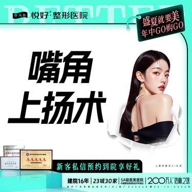【微笑唇手术】【嘴角上扬术】新客专享 外切法 唇部整形 详情请私信客服了解整形项目图片