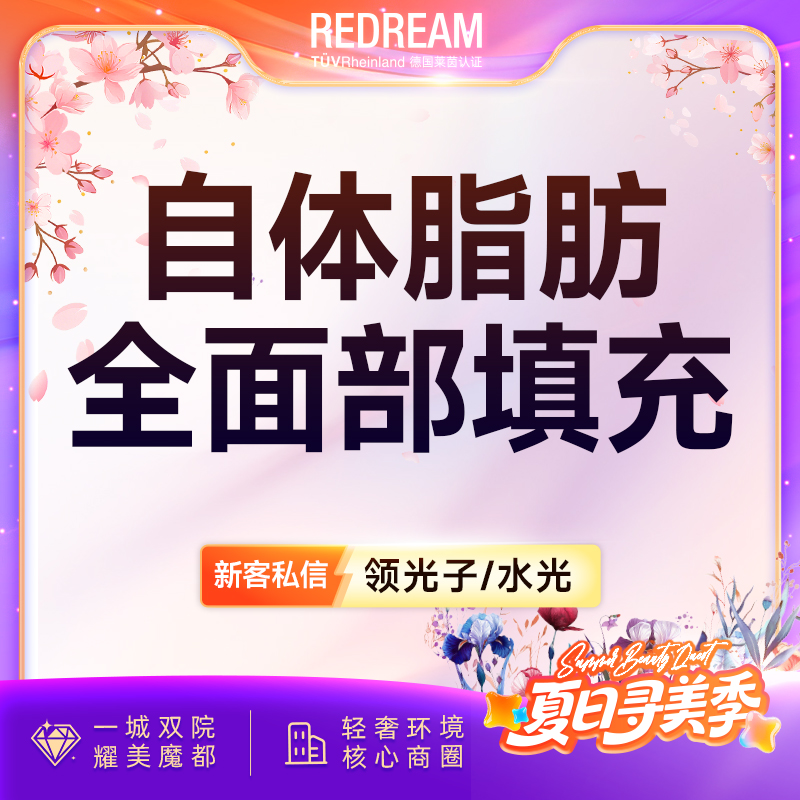 自体脂肪全面部填充【上海@张怀军】