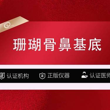 【假体垫鼻基底】卡洛尔邦珊瑚骨填充 鼻基底填充隆鼻整形项目图片