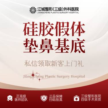 【硅胶垫鼻基底】硅胶假体垫鼻基底 三级整形医院四级资质 私信享专车接诊到院整形项目图片