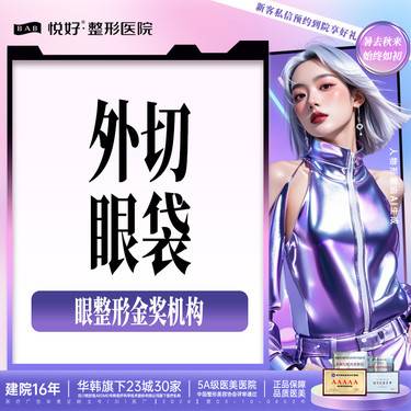 【外切去眼袋】【外切眼袋】新客专享 外切+去皮+去脂+回填泪沟 微创