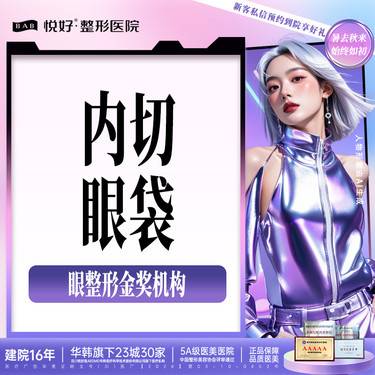 【内切去眼袋】【 微创眼袋】新客专享 内切眼袋 黑眼圈/眼袋 紧致下眼睑 微创
