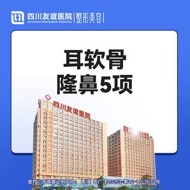 【耳软骨隆鼻】双侧耳软骨隆鼻5项