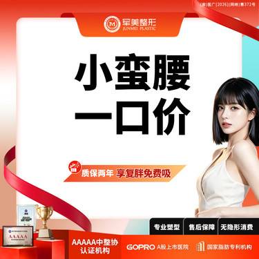 【腰腹吸脂】【小蛮腰一口价】腰腹环吸+胃囊+妈妈臀吸脂小套餐 含体检麻醉